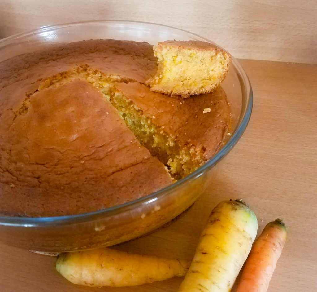 Gâteau à la carotte